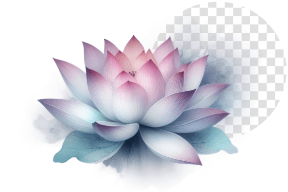 Download Lotus Elegance Watercolor Bloom Clipart - Watercolor Collection