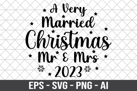 Download A Very Married Christmas Mr &amp; Mrs SVG - Married Collection