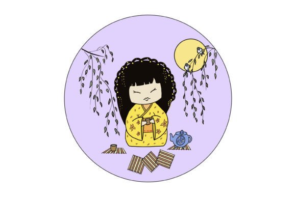 Download Asian Girl and Tea Ceremony - Premium Resources